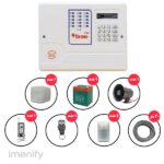 پکیج کامل دزدگیر اماکن پایرونیکس 4 چشمی