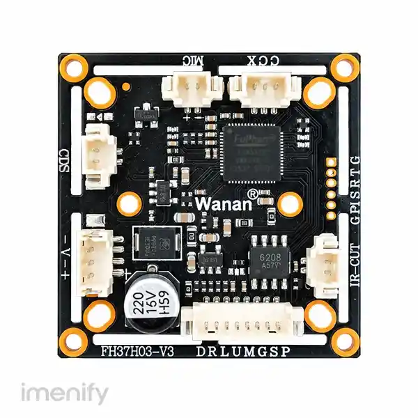 برد دوربین مداربسته AHD دو مگاپیکسل وارملایت V22 HS 2 برد دوربین مداربسته 2 مگاپیکسل صدا دار v22